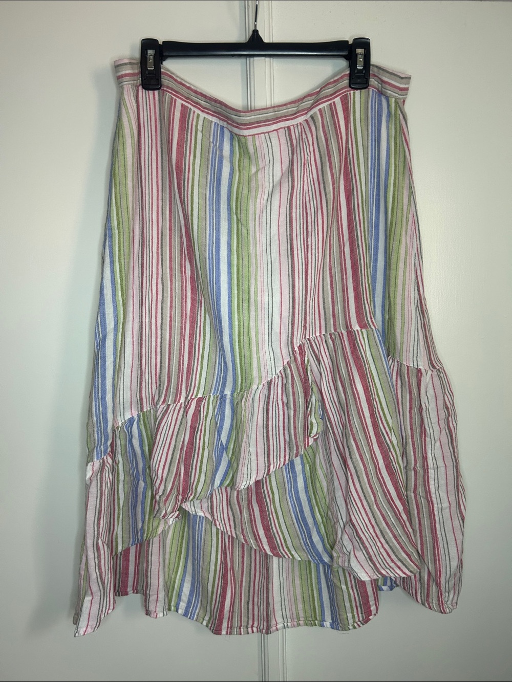 Tommy Bahama Striped Asymmetrical Skirt - Picture 2 of 7